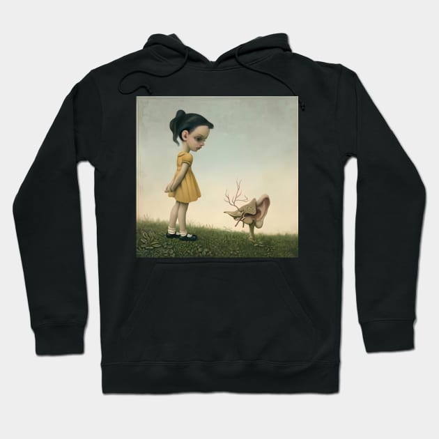 ear 112 Pinterest Small - Mark Ryden Hoodie by Kollagio